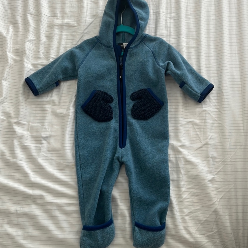 MOLO size 74 - 9 months blue snow bundle